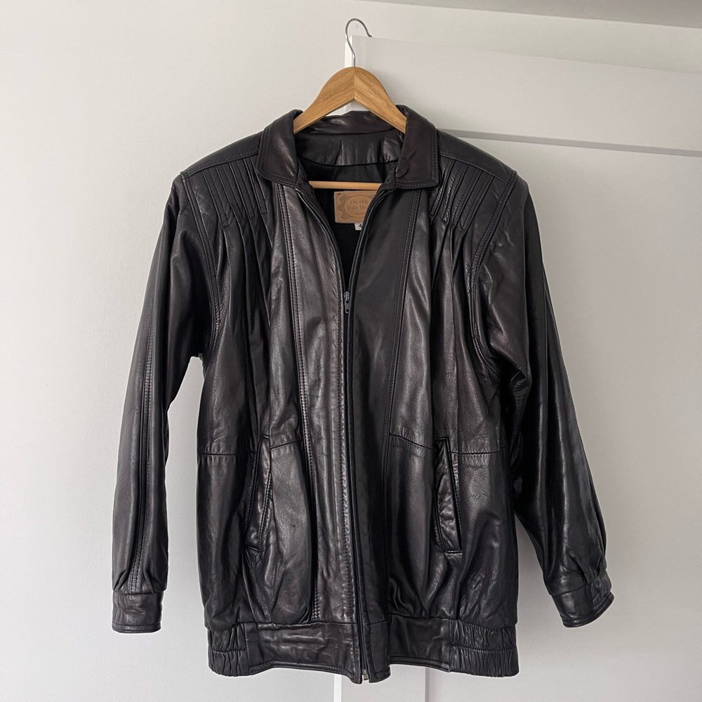 The Olde Hide House Vintage 90s Women’s Leather Jacket